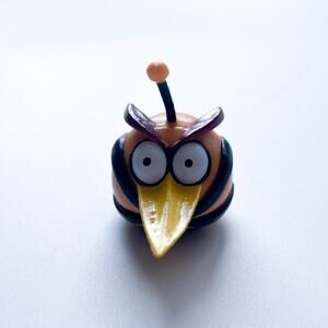 Super Rare Angry Birds Space BUBBLES Figure 2014 Rovio Brazil Collectible